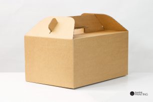 Turkey Box Large | 12Kgs box | 390mm x 260mm x 187mm | Single Wall | Brown Carry Pack