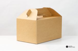 Turkey Box Medium | 7Kgs box | 342mm x 208mm x 179mm | Single Wall | Brown Carry Pack